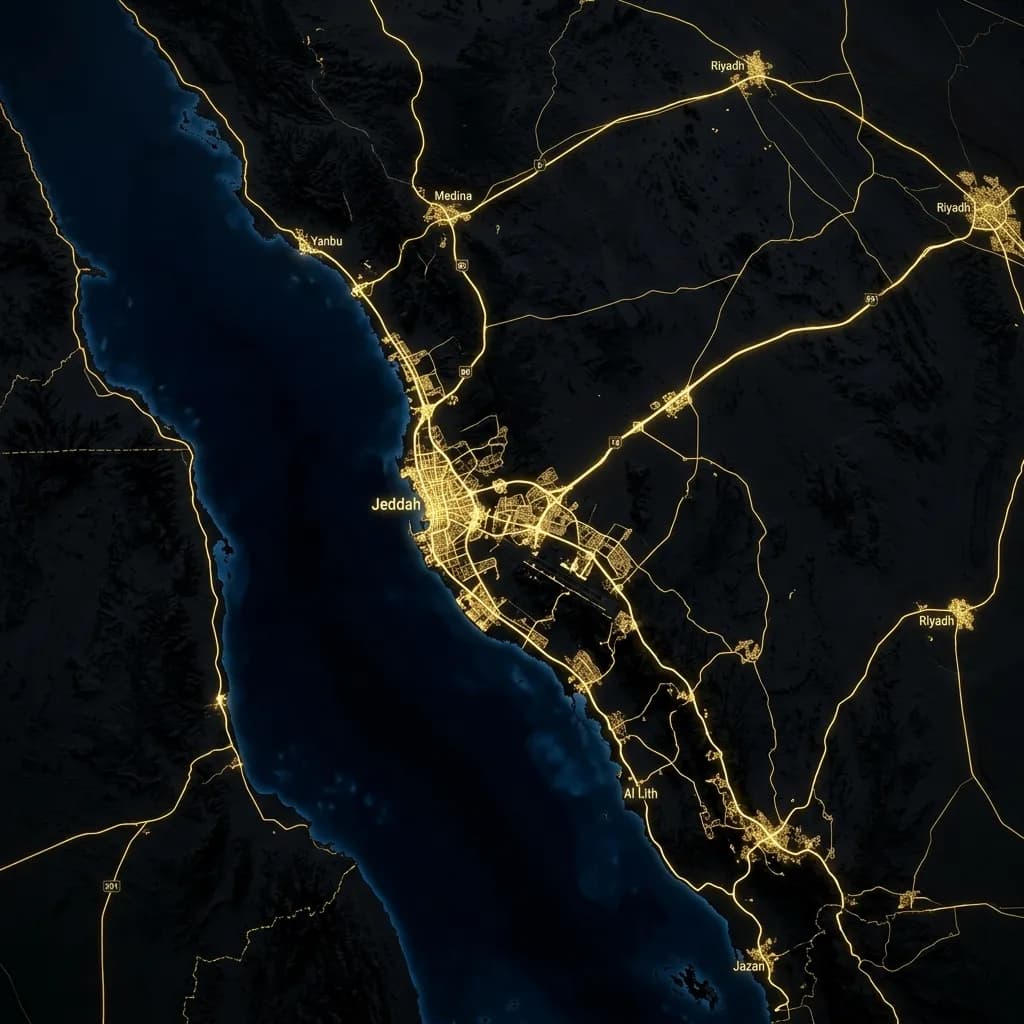 خريطة تغطية سطحات طوارئ جدة 24 ساعة